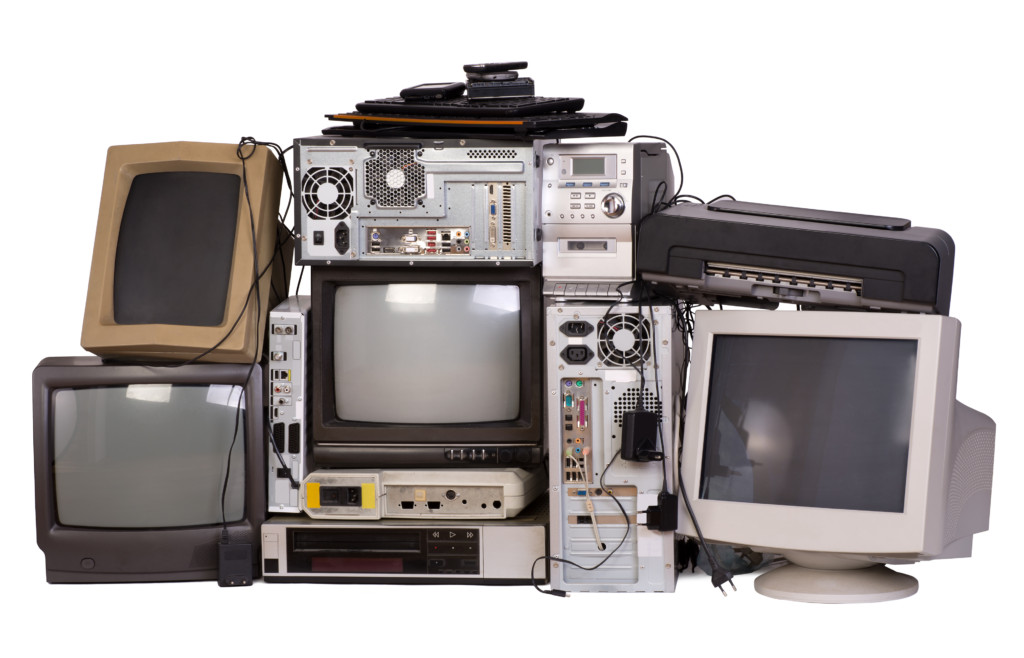 pile of old obsolete technology