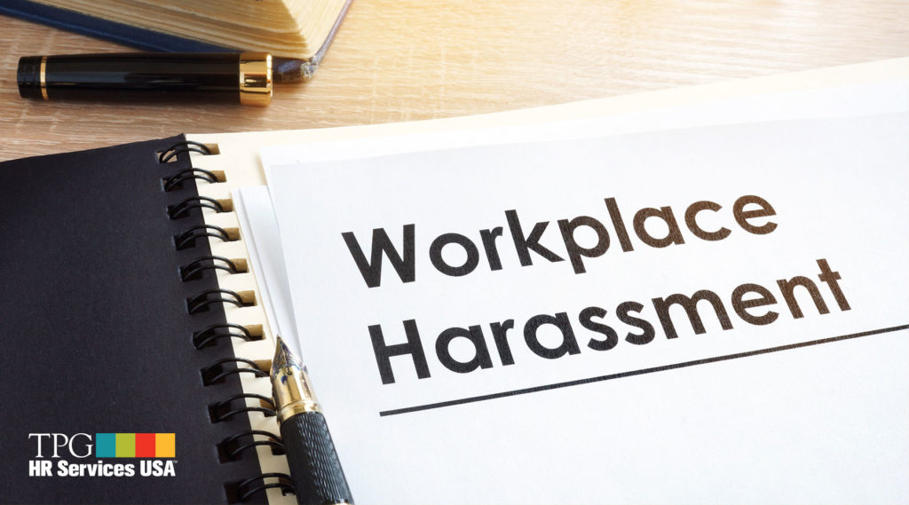 photo of a hr manual about sexual harassment